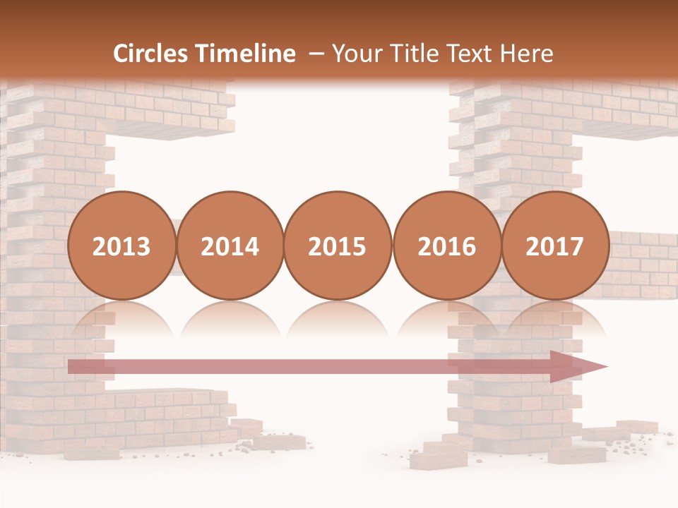 Typography Green Red PowerPoint Template