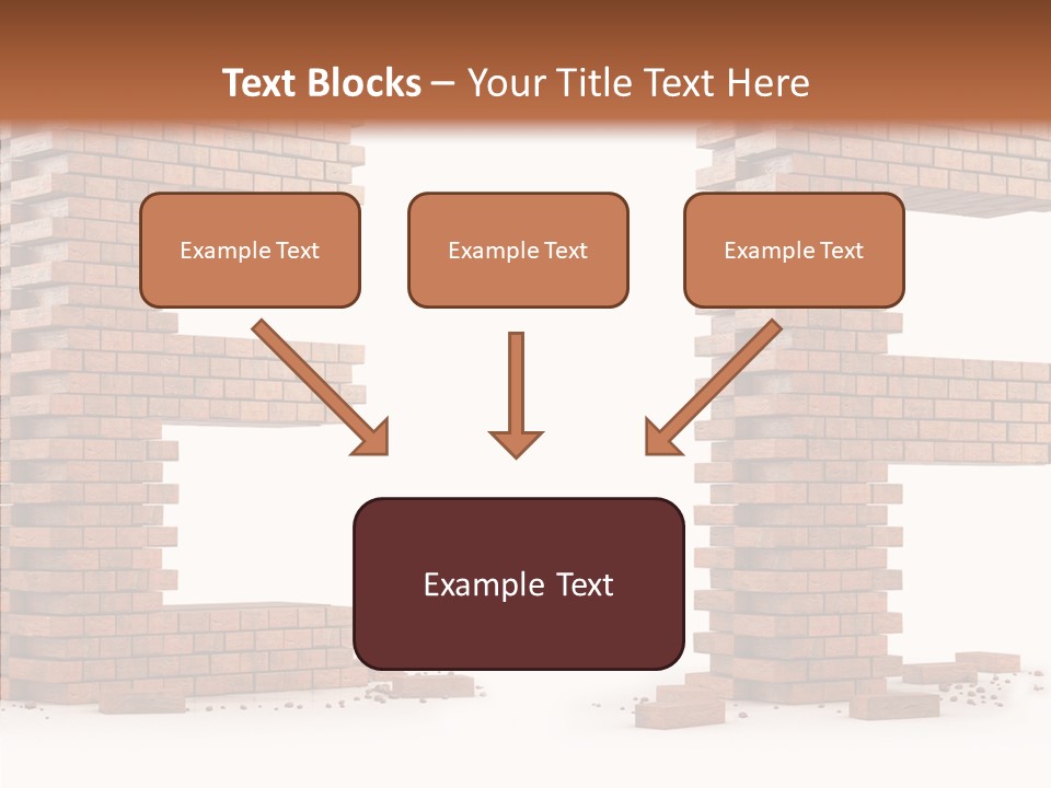 Typography Green Red PowerPoint Template