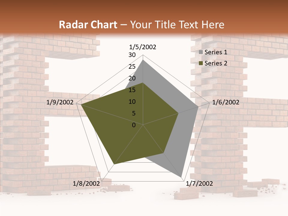 Typography Green Red PowerPoint Template