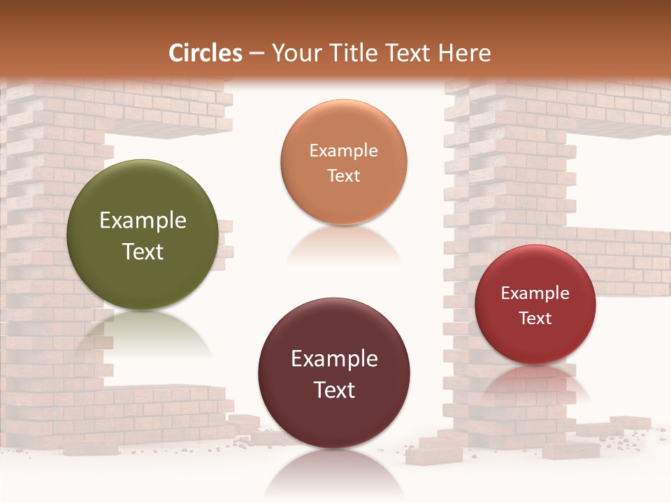 Typography Green Red PowerPoint Template