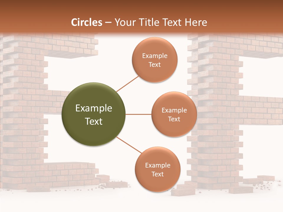 Typography Green Red PowerPoint Template