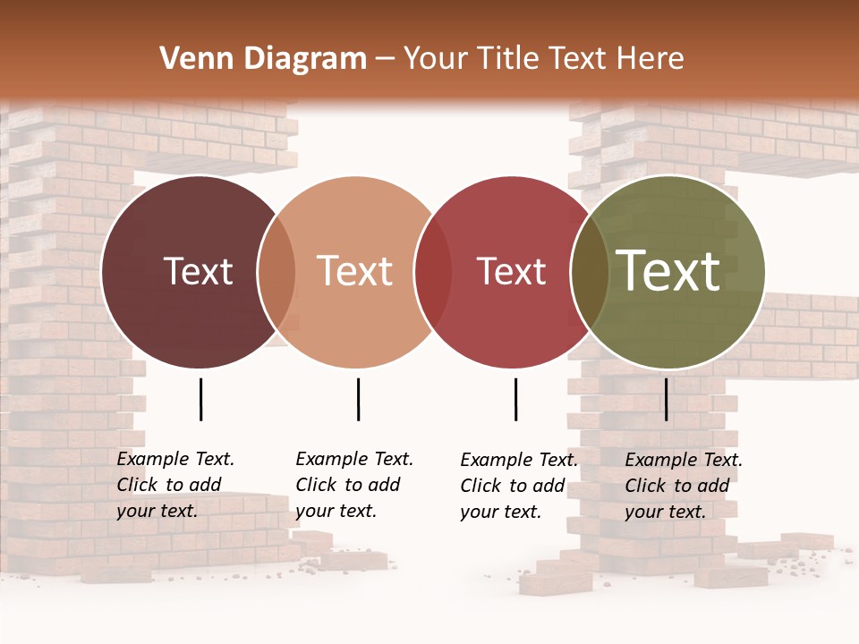 Typography Green Red PowerPoint Template