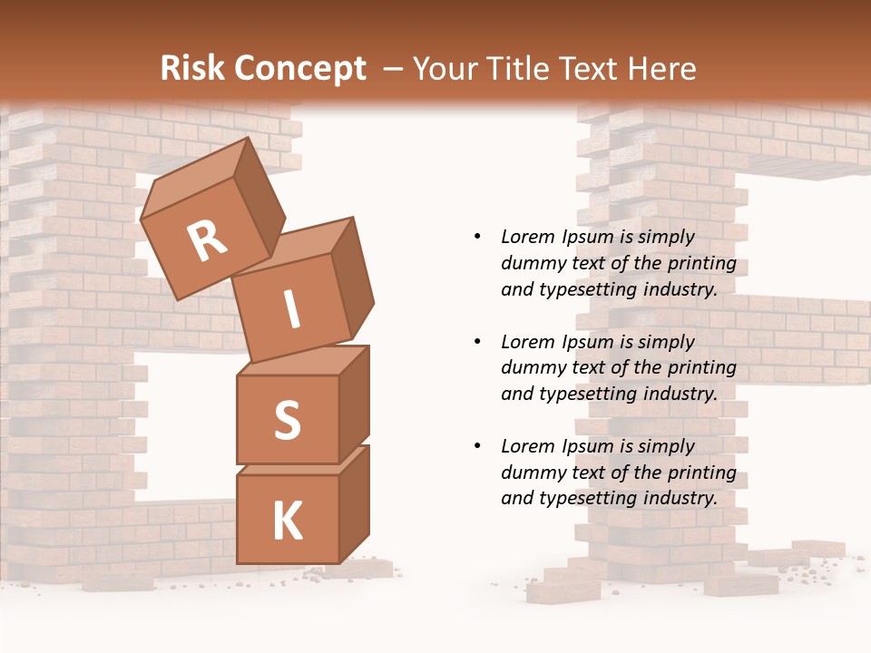 Typography Green Red PowerPoint Template