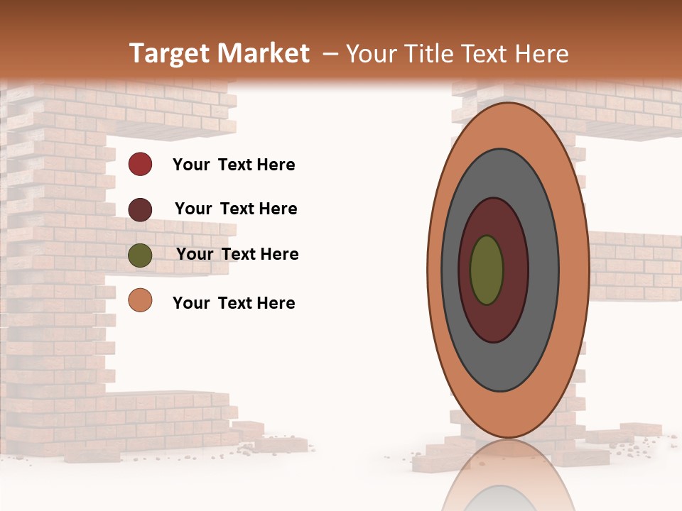 Typography Green Red PowerPoint Template