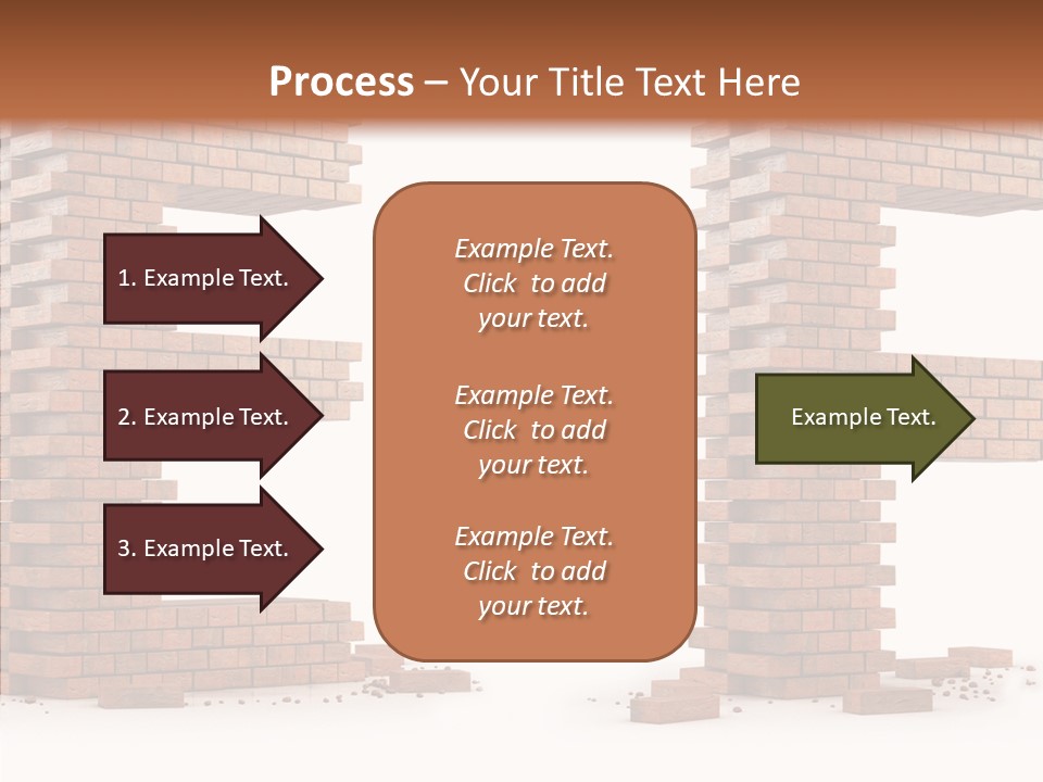 Typography Green Red PowerPoint Template
