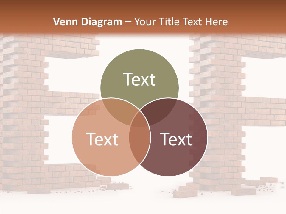 Typography Green Red PowerPoint Template