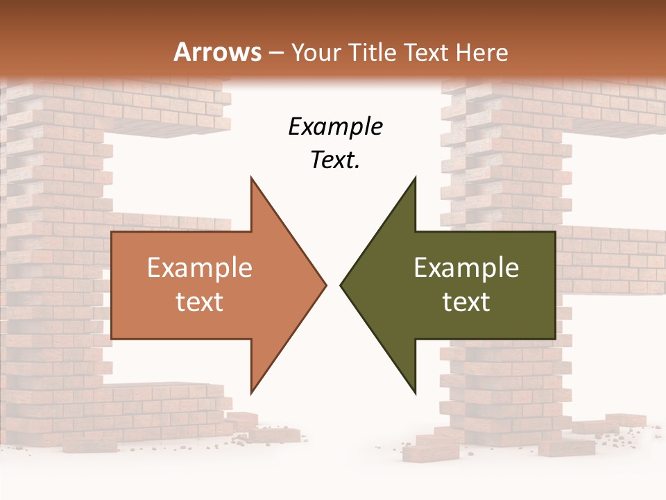 Typography Green Red PowerPoint Template