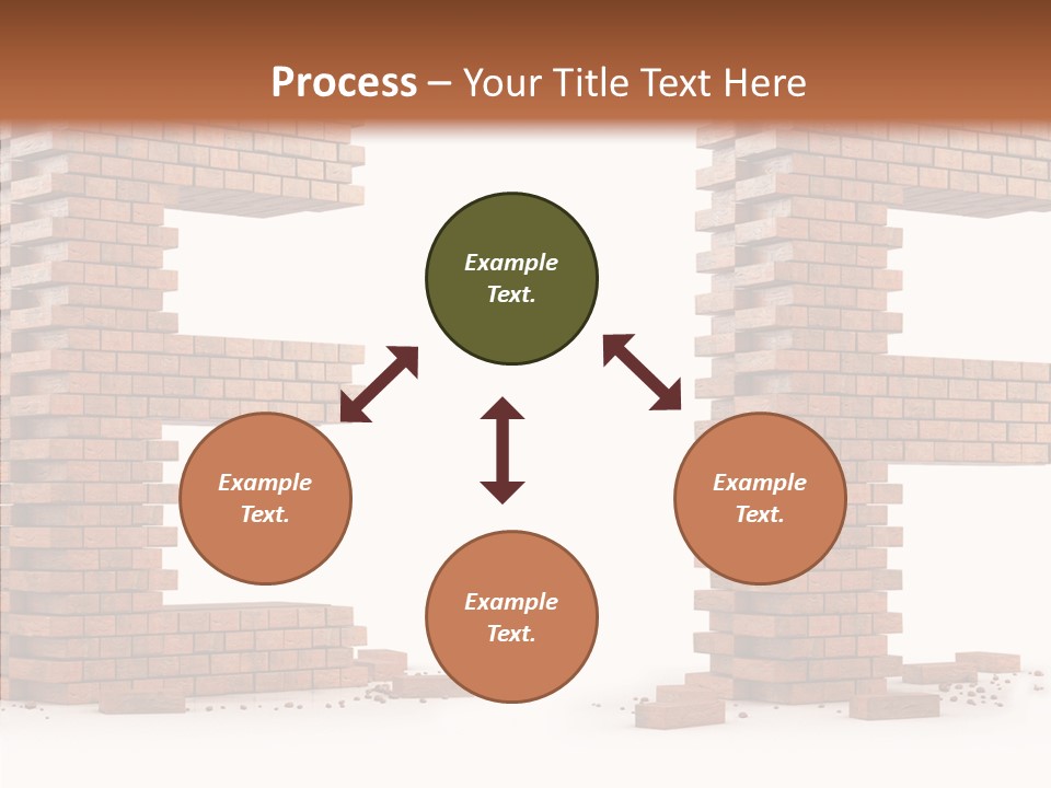Typography Green Red PowerPoint Template
