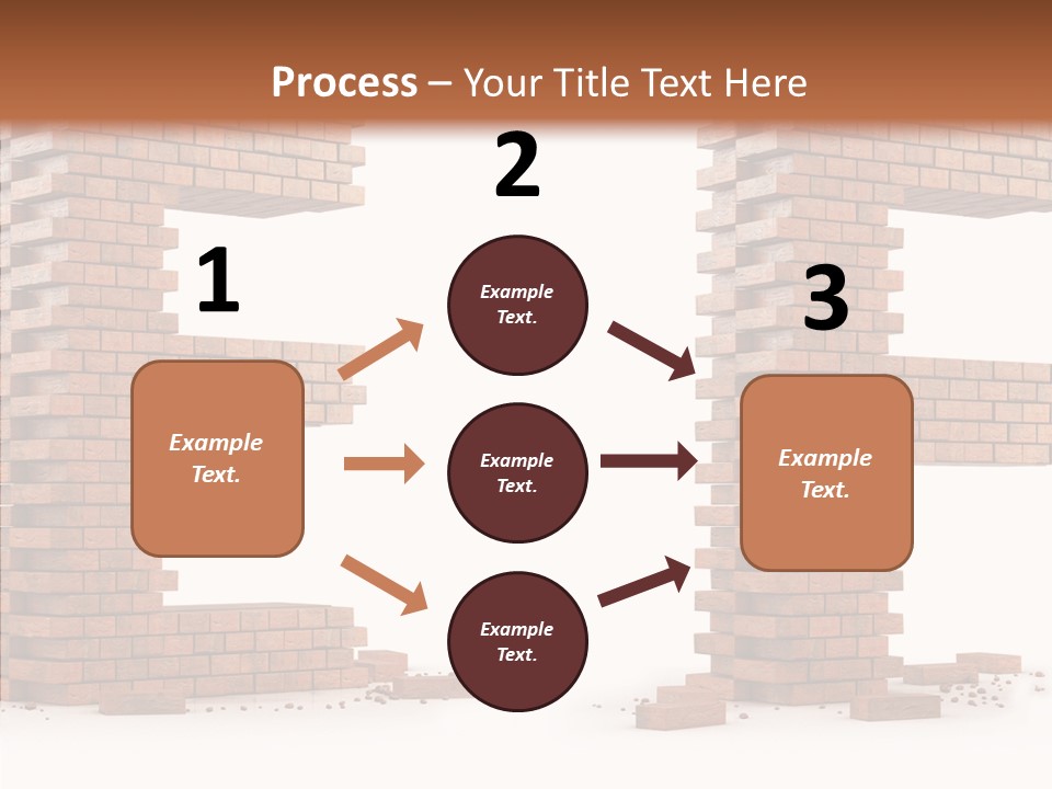 Typography Green Red PowerPoint Template