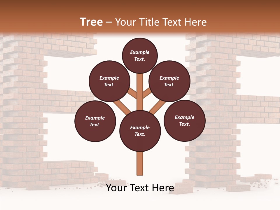 Typography Green Red PowerPoint Template