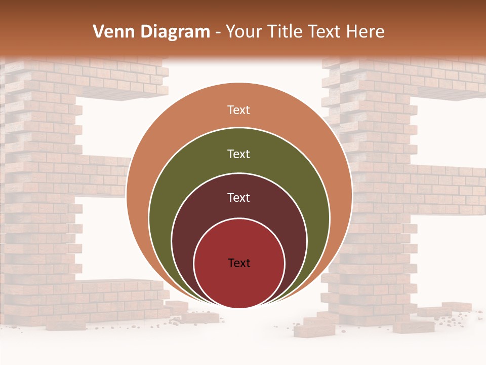 Typography Green Red PowerPoint Template