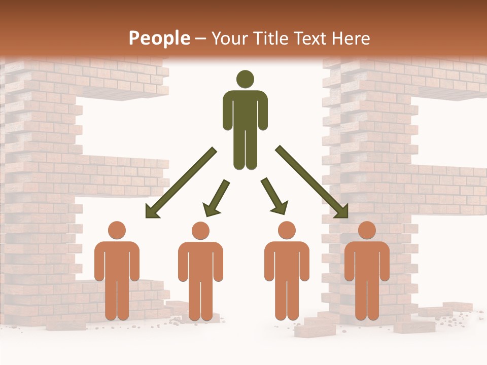 Typography Green Red PowerPoint Template