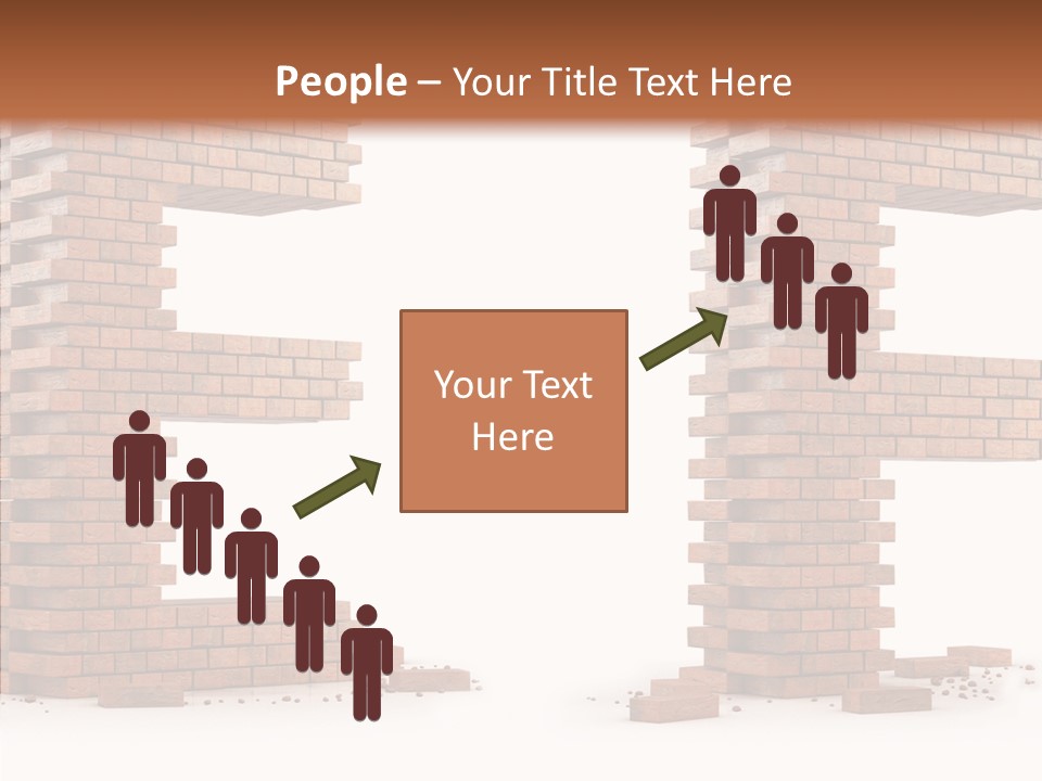 Typography Green Red PowerPoint Template