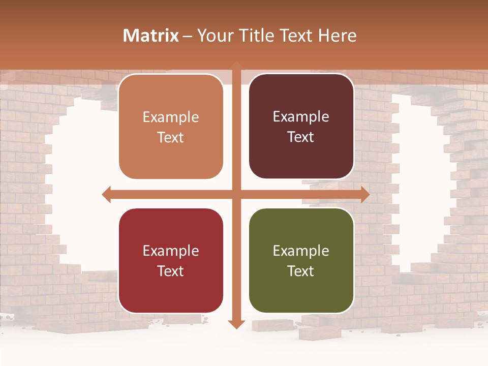 Backdrop Type Cement PowerPoint Template