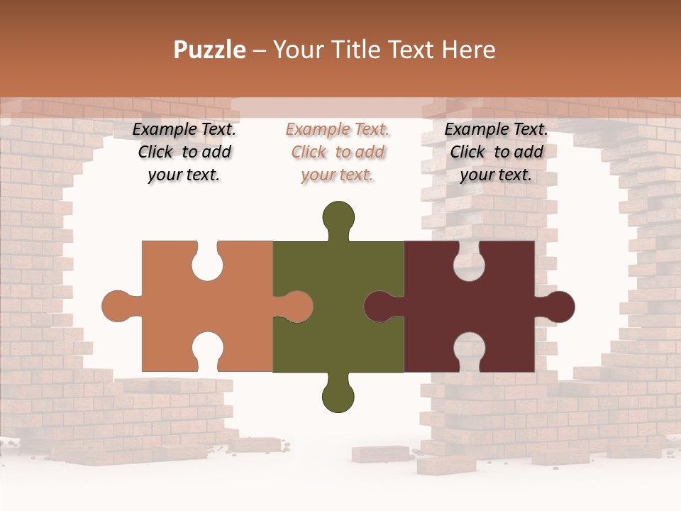 Backdrop Type Cement PowerPoint Template