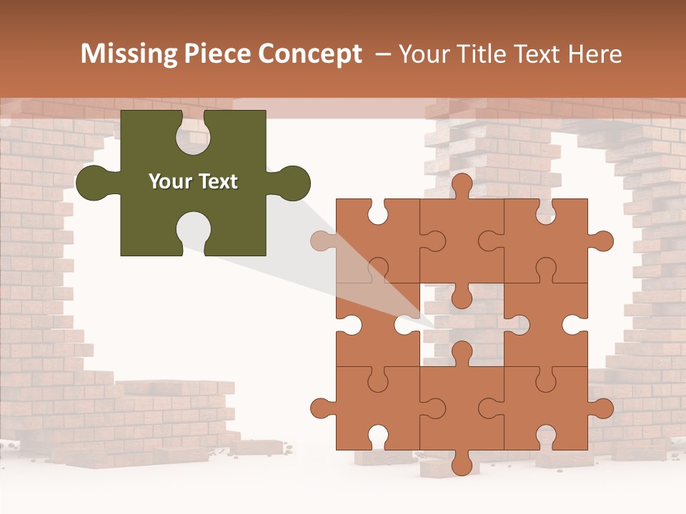 Backdrop Type Cement PowerPoint Template