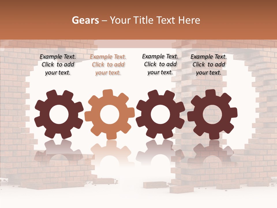 Backdrop Type Cement PowerPoint Template