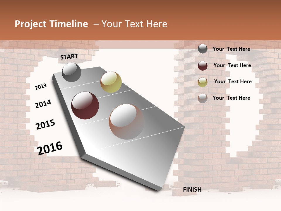 Backdrop Type Cement PowerPoint Template