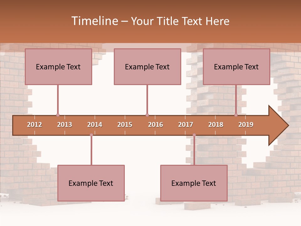 Backdrop Type Cement PowerPoint Template