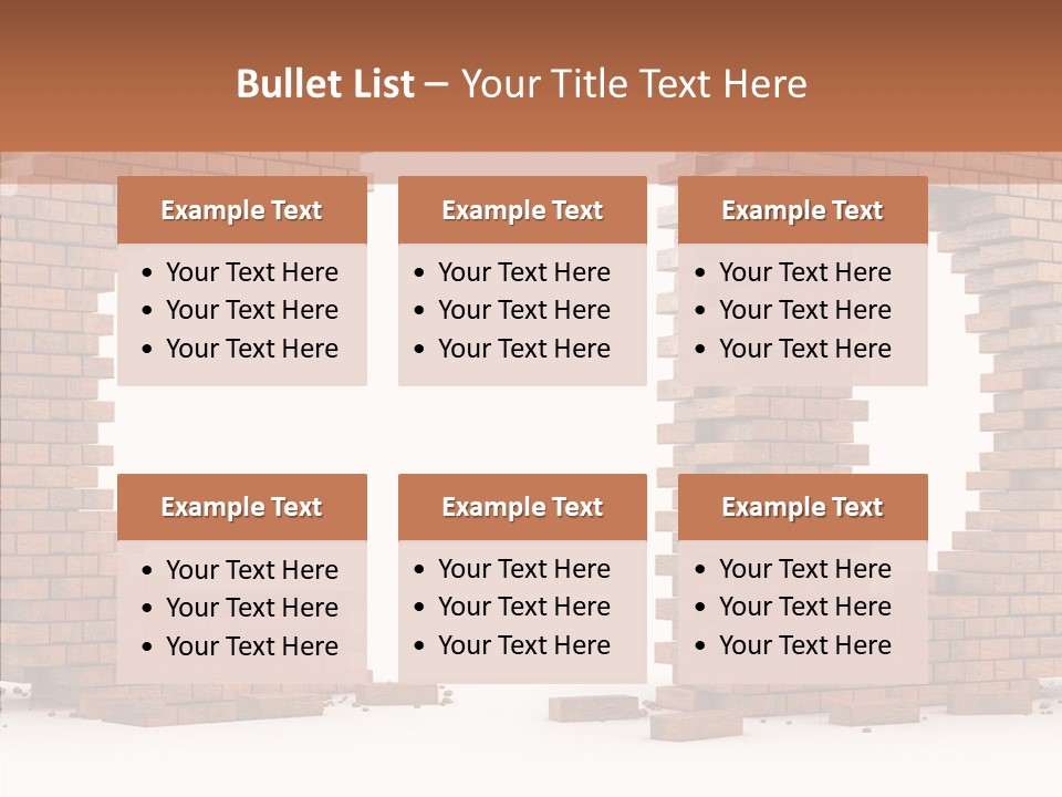 Backdrop Type Cement PowerPoint Template