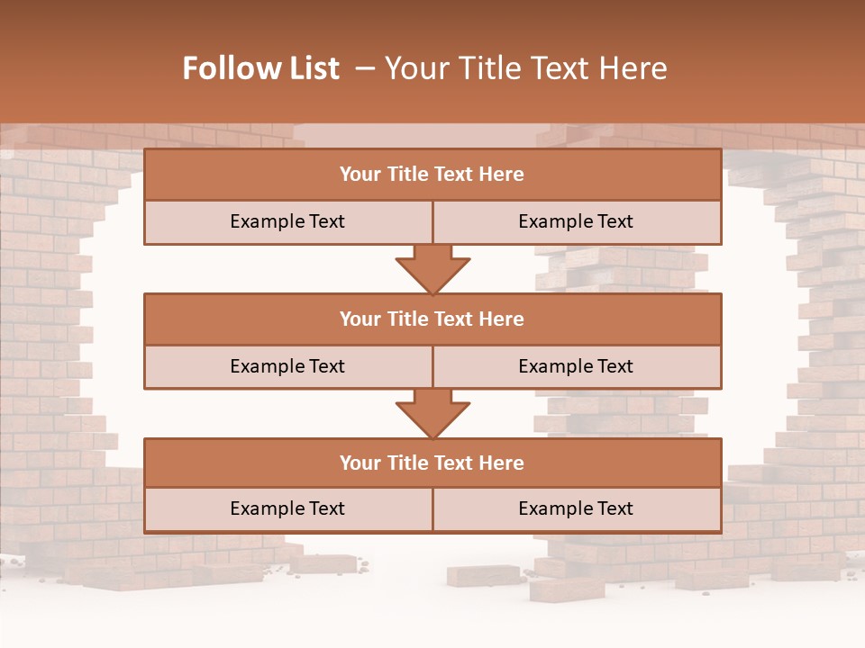 Backdrop Type Cement PowerPoint Template
