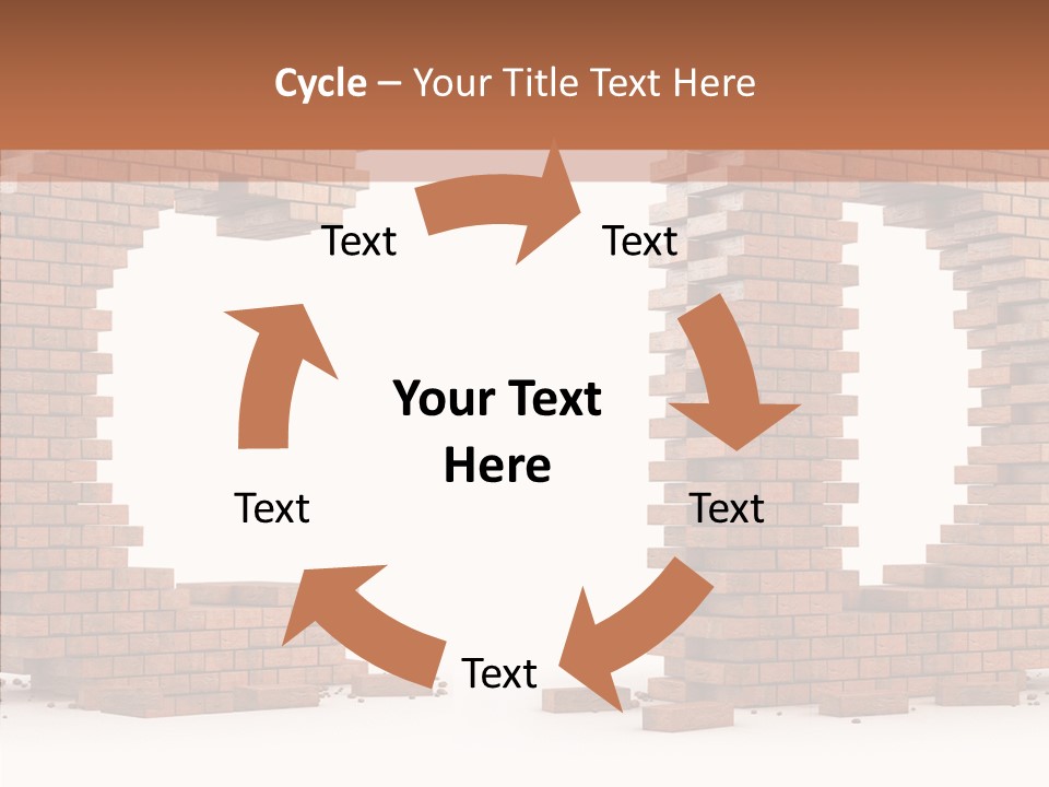 Backdrop Type Cement PowerPoint Template