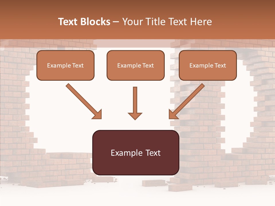 Backdrop Type Cement PowerPoint Template