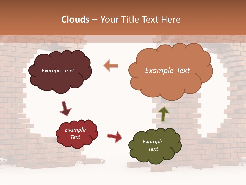 Backdrop Type Cement PowerPoint Template