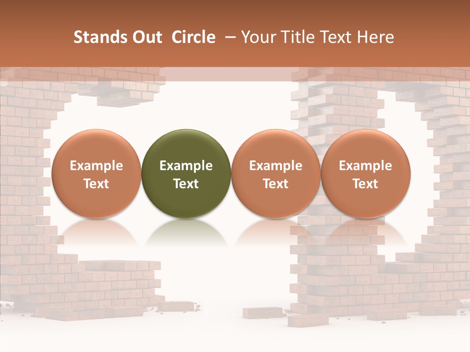 Backdrop Type Cement PowerPoint Template