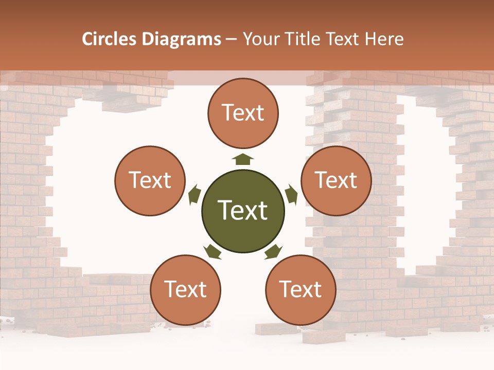 Backdrop Type Cement PowerPoint Template