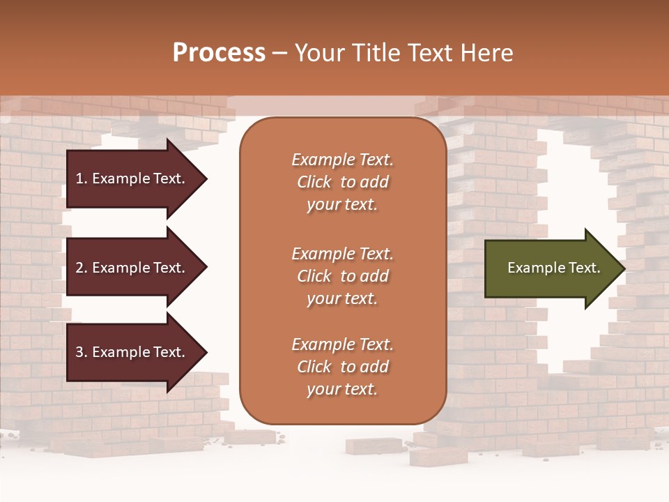 Backdrop Type Cement PowerPoint Template