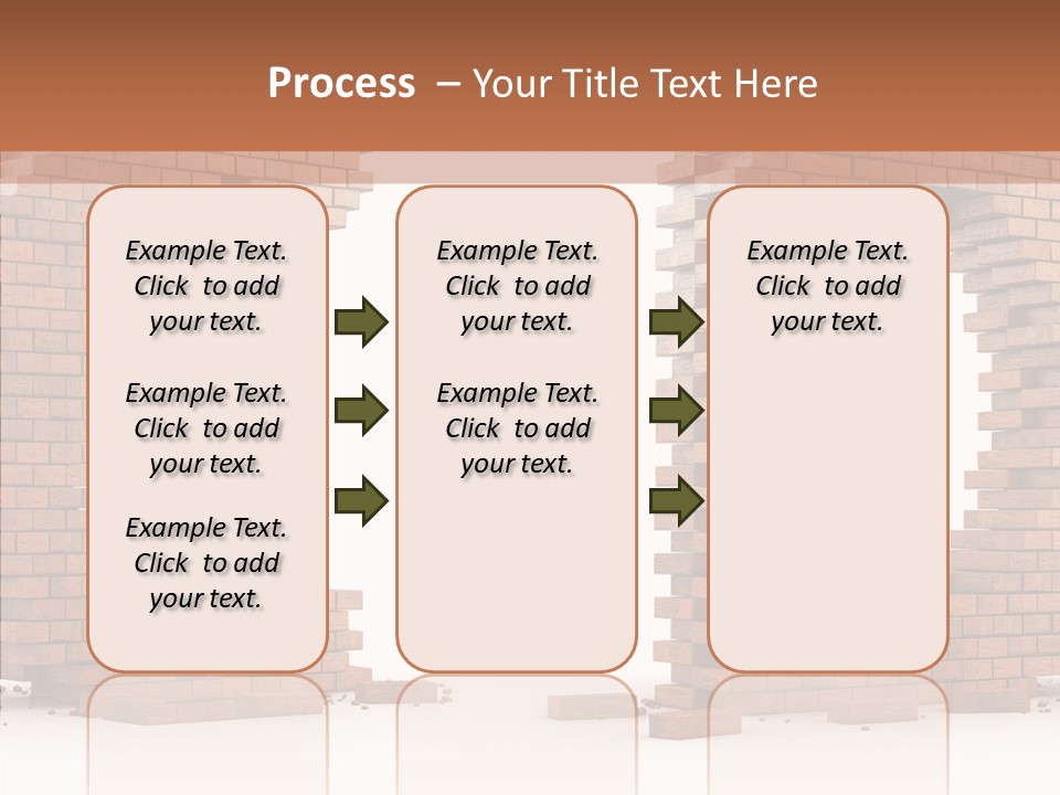 Backdrop Type Cement PowerPoint Template