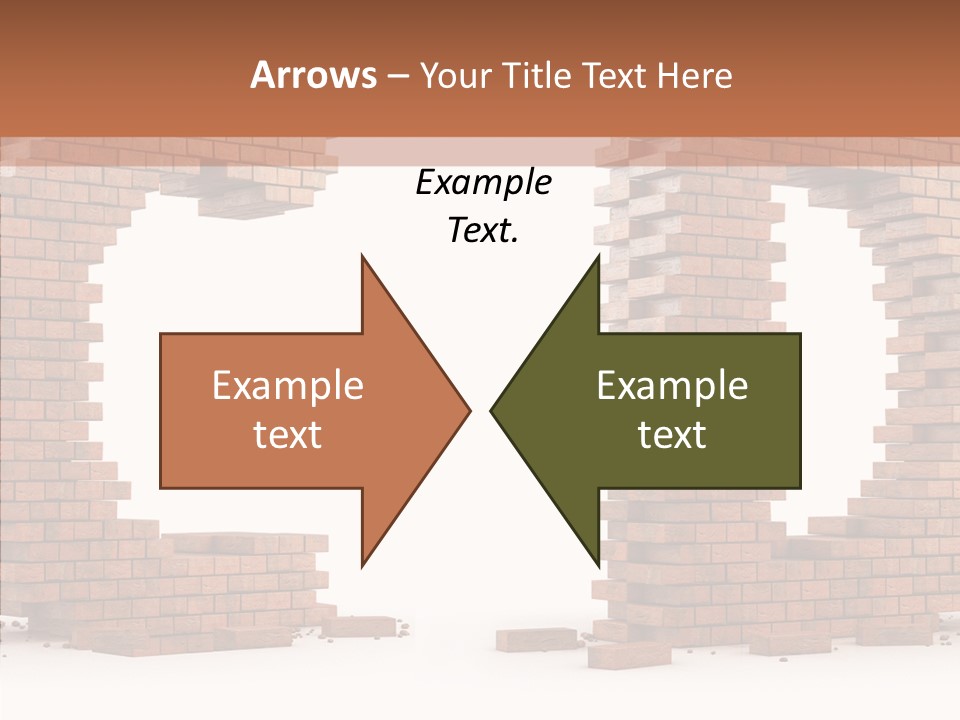 Backdrop Type Cement PowerPoint Template