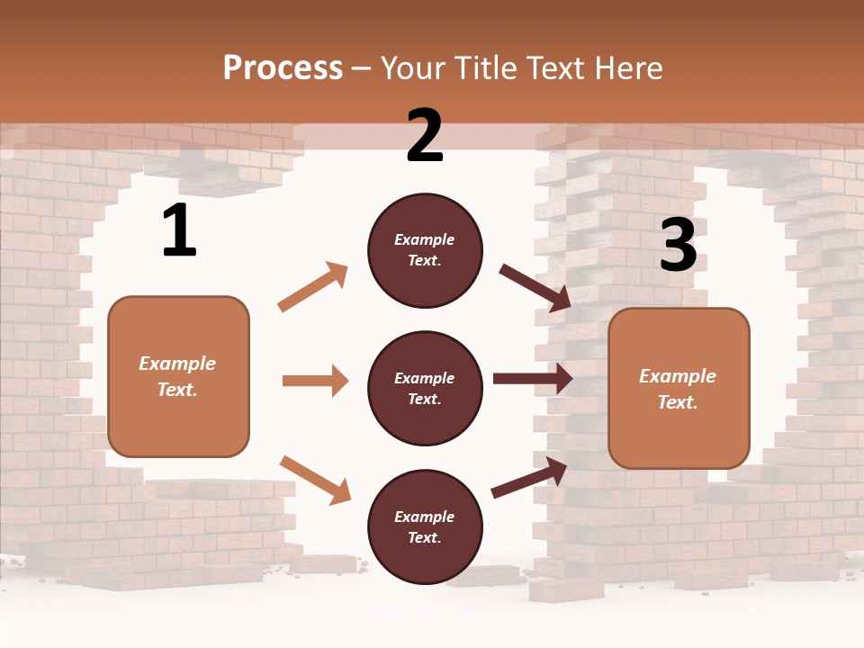 Backdrop Type Cement PowerPoint Template