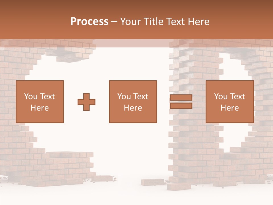 Backdrop Type Cement PowerPoint Template
