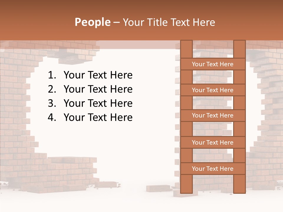 Backdrop Type Cement PowerPoint Template