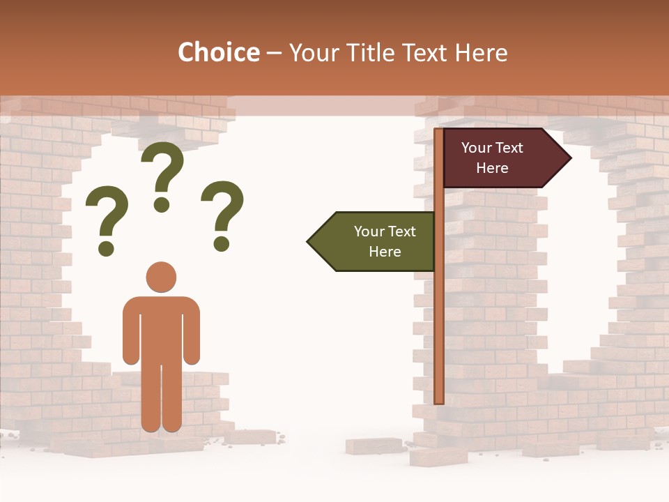 Backdrop Type Cement PowerPoint Template