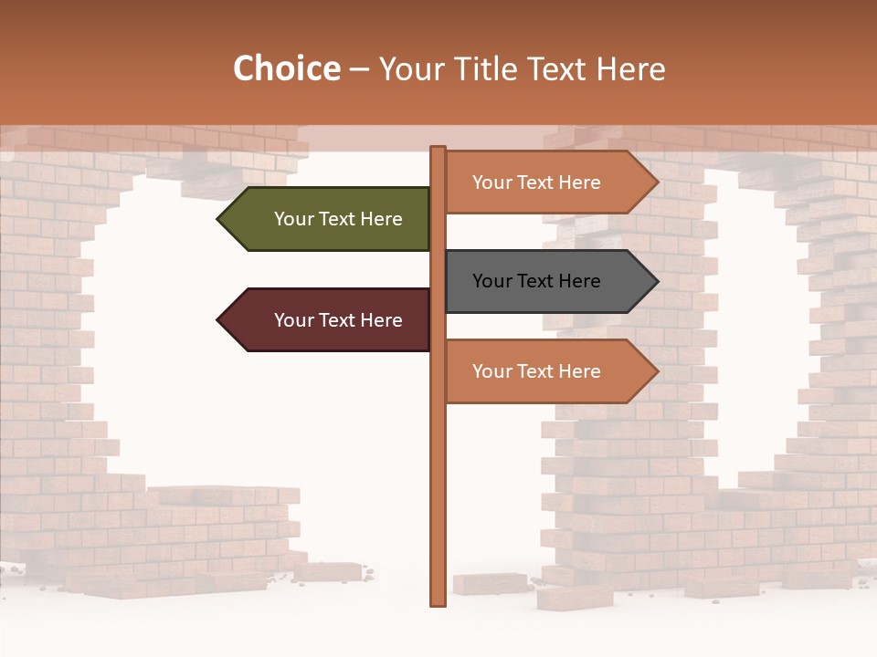 Backdrop Type Cement PowerPoint Template