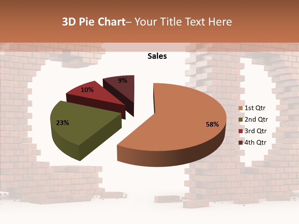 Backdrop Type Cement PowerPoint Template