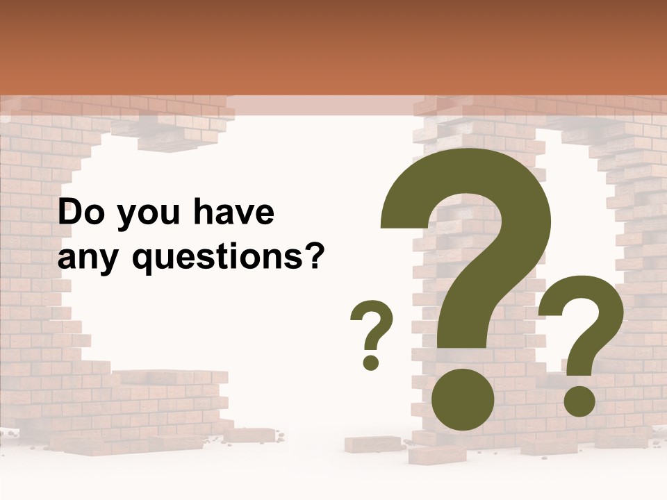 Backdrop Type Cement PowerPoint Template