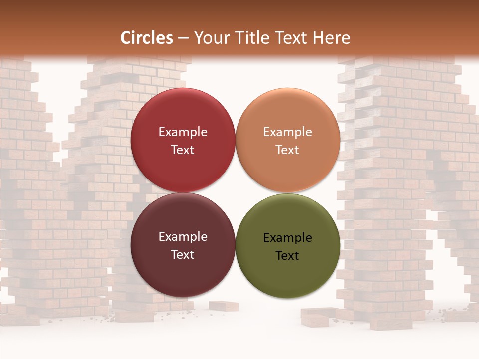 Brick Design Architecture PowerPoint Template