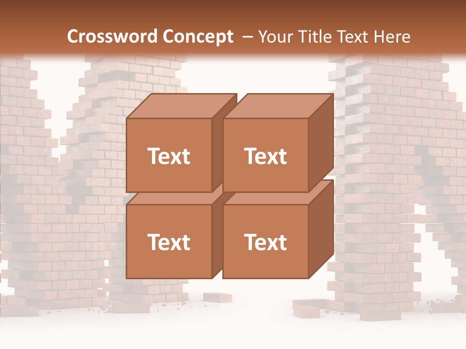 Brick Design Architecture PowerPoint Template