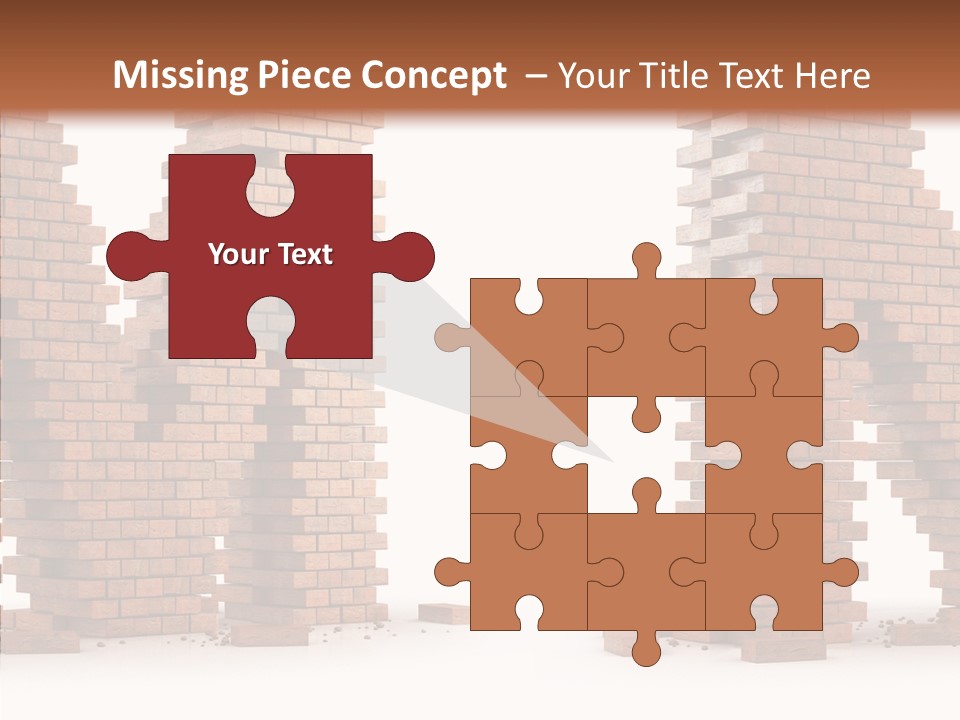 Brick Design Architecture PowerPoint Template