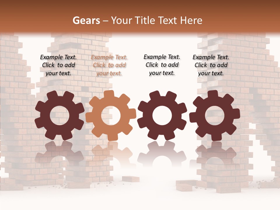 Brick Design Architecture PowerPoint Template