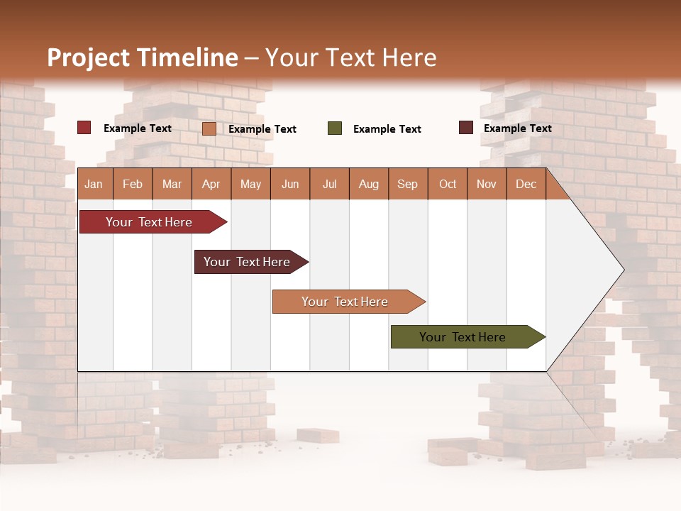 Brick Design Architecture PowerPoint Template