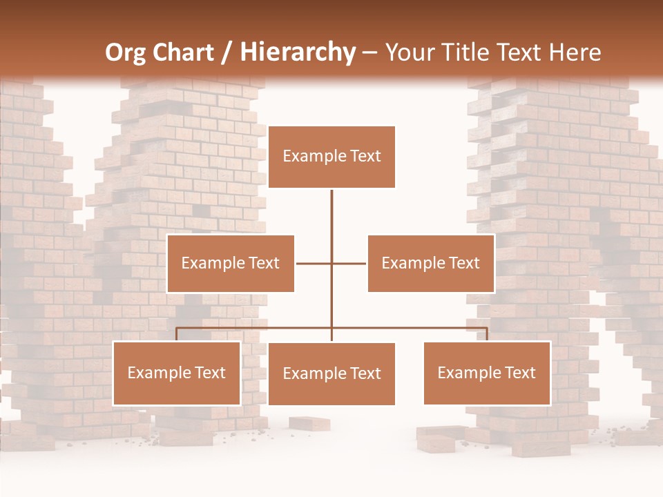 Brick Design Architecture PowerPoint Template