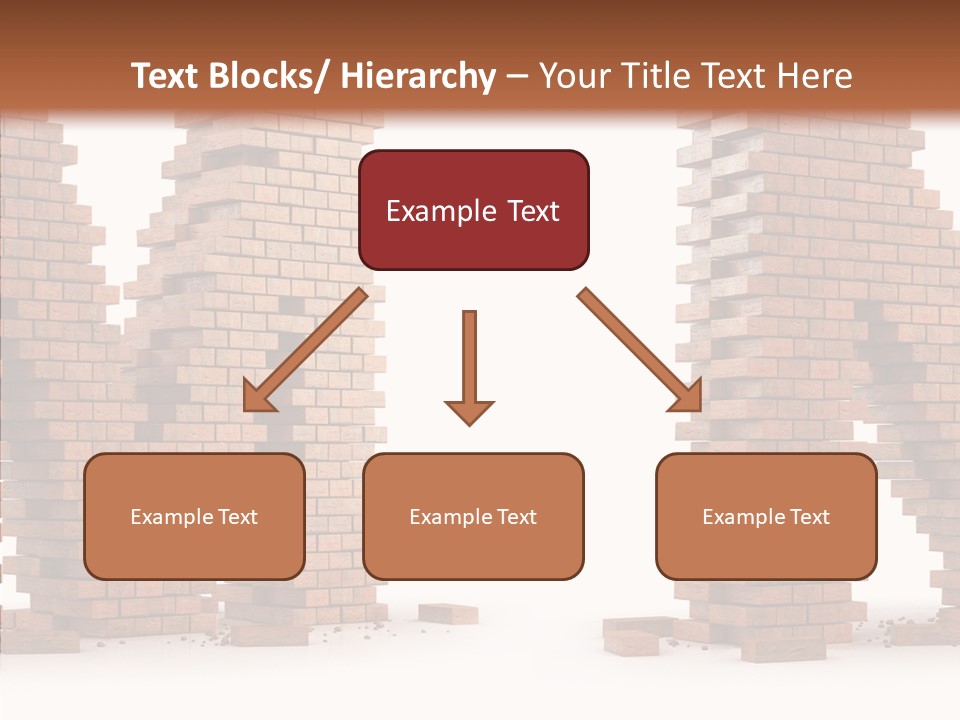 Brick Design Architecture PowerPoint Template
