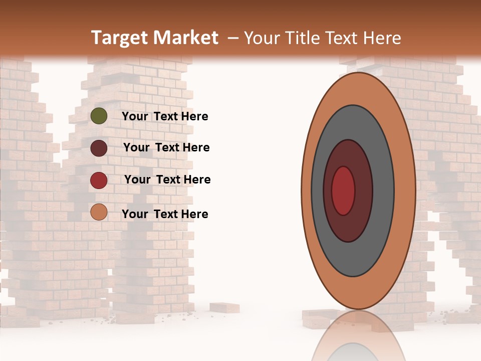 Brick Design Architecture PowerPoint Template