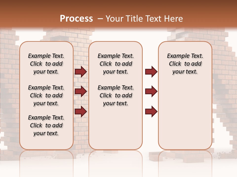Brick Design Architecture PowerPoint Template