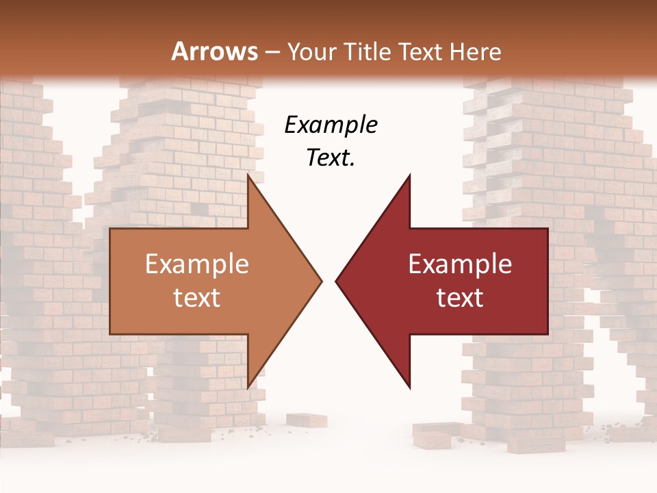 Brick Design Architecture PowerPoint Template